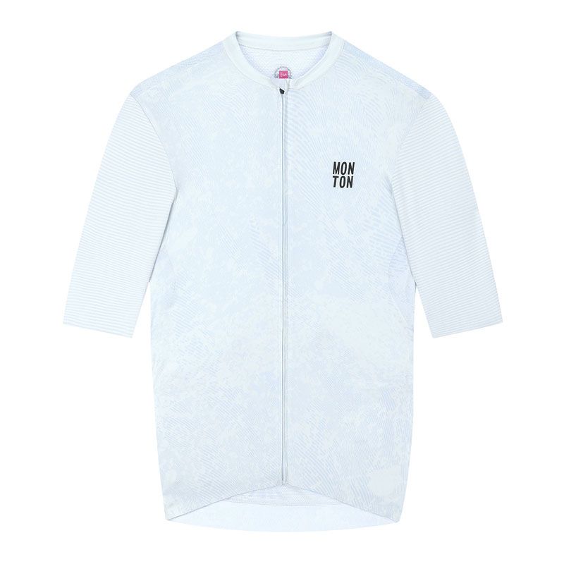 Áo Nữ Monton Topography Glacial White