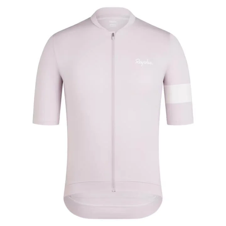Áo Nam RAPHA Men's Core Jersey - Pale Lilac/White