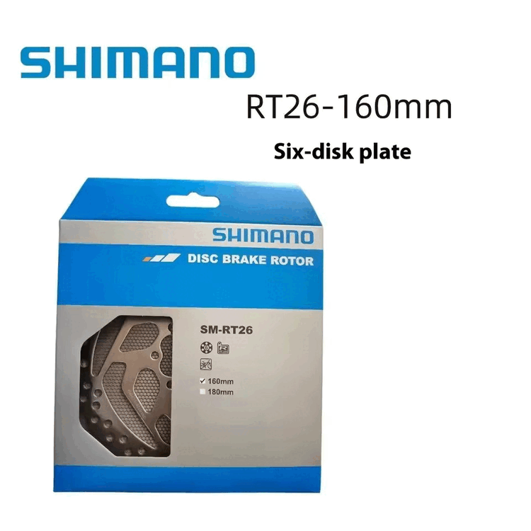 ĐĨA THẮNG 160MM SHIMANO SM-RT26 6 ỐC
